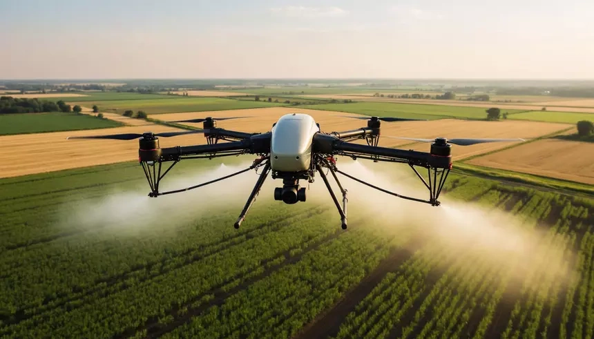 Автоматическую заправку для сельхоздронов создали в России