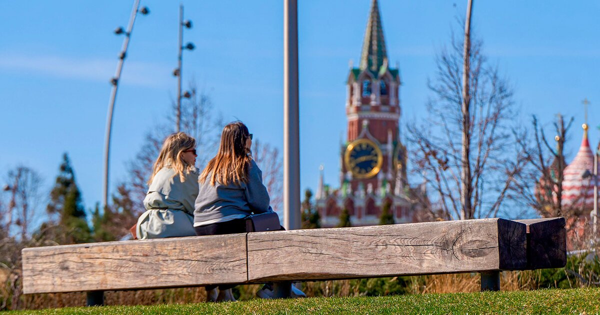 Рекордно теплая погода ожидается в Москве в воскресенье
