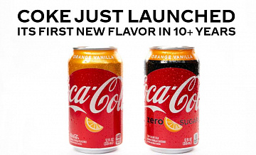 Coca-Cola впервые за 10 лет выпустит новый напиток