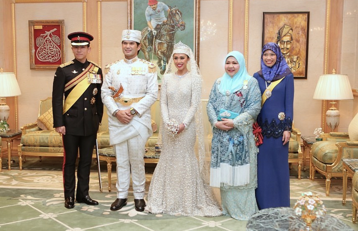 Дочь султана Брунея вышла замуж за своего двоюродного брата